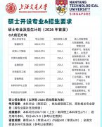 上海交大+新加坡南洋理工大学
